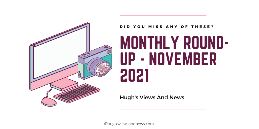 Image for the blog post 'Monthly Round-up - November 2021'