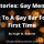 True Stories: Gay Memories - Going To A Gay Bar For The First Time #LGBTQI #LGBT